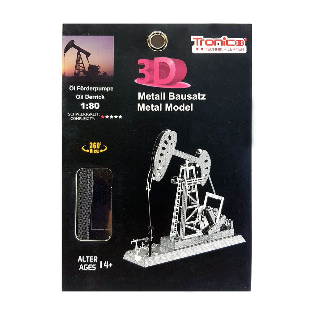 3D метален пъзел, Нефтена помпа, Tronico