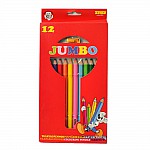 Цветни моливи Джъмбо - 12 бр.