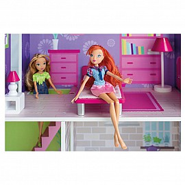 Kъща на три етажа за кукли с обзавеждане, Прованс