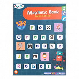 Магнитна книга Raya Toys Азбука 134 части 63005