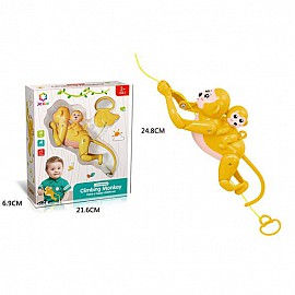 Бебешка играчка Raya Toys Катереща се маймунка 25859E