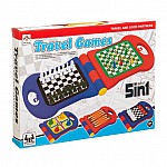 Комплект настолни игри 5в1 Raya Toys JF378-13