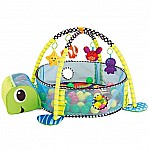 Бебешки фитнес костенурка с 12 топки Raya Toys