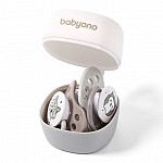 Кутия за залъгалка Babyono NATURAL NURSING бяла 535/01
