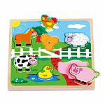 Дървен музикален пъзел, Ферма