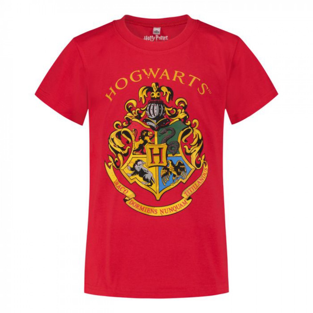 Тениска Harry Potter Герб червена