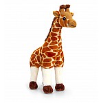 Keel Toys, Жираф, екологична плюшена играчка от серията Keeleco, 30 см