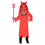 Детски карнавален костюм Amscan Devil Big Head 4-12 години
