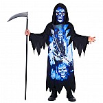 Детски карнавален костюм Amscan Neon Reaper 4-10 години