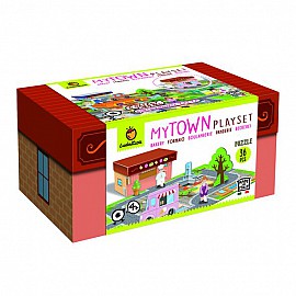 Детски 3D пъзел Lisciani LUDATTICA PLAYSET MY TOWN Пекарна 71449