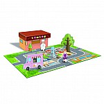 Детски 3D пъзел Lisciani LUDATTICA PLAYSET MY TOWN Пекарна 71449