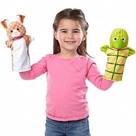 Петрушки за куклен театър Melissa and Doug Домашни любимци 19119