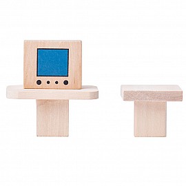 Триетажна дървена къща, с тераса, Комфорт