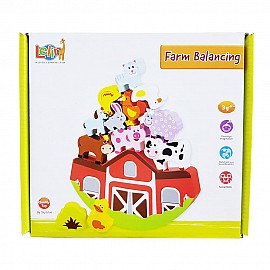 Дървена игра за баланс, Ферма