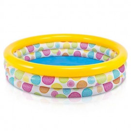 Детски надуваем басейн INTEX Cool Dots, голям