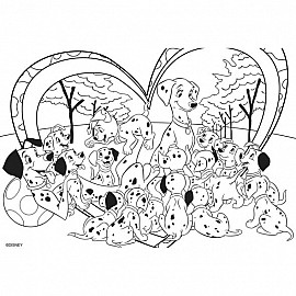 Пъзел 24ч. MAXI 101 Dalmatians 86641