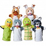 Петрушки за куклен театър Melissa and Doug Домашни любимци 19119