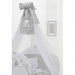 Балдахин със стойка Italbaby JOLIE White/Grey