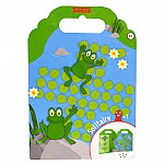 Игра със силиконови стикери "Солитар"