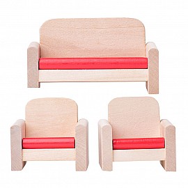 Триетажна дървена къща, с тераса, Комфорт