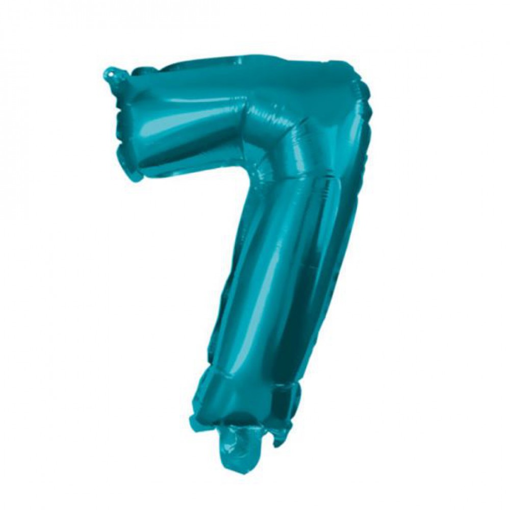 Балон Procos фолио N7 син 32 см