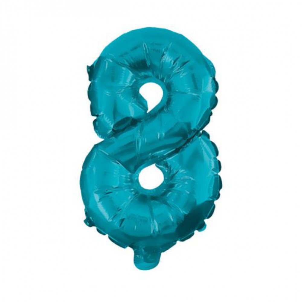 Балон Procos фолио N8 син 32 см