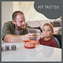 Babymoov Комплект силиконова купичка с вакуум и лъжичка TAST'ISY