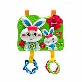 Бебешка играчка с прожектор Five Star Raya Toys Сладки зайчета 35816 Асортимент