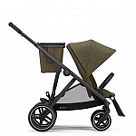 Бебешка количка за близнаци Cybex Gazelle S black