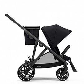 Бебешка количка за близнаци Cybex Gazelle S black