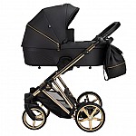 Бебешка количка Tutek DIAMOS PRO 3в1 BLACK GOLD