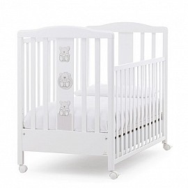 Бебешка кошара Italbaby BUBBLES Бял