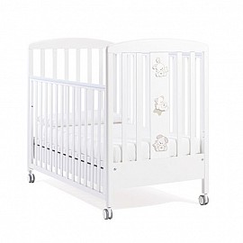 Бебешка кошара Italbaby SWEET STAR Бял