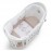 Бебешка кошара Italbaby SWEET STAR Lunetta Осн. цвят бял + декорация DOVE GREY