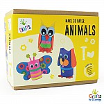 Направи 3D животни от хартия