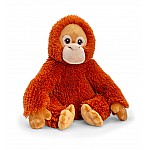 Keel Toys, Oрангутан, екологична плюшена играчка от серията Keeleco, 25 см