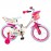 Детски велосипед с помощни колела, Ашли, 16 инча