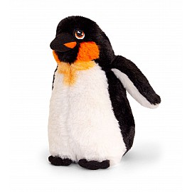 Keel Toys, Императорски пингвин, плюшена играчка от серията Keeleco, 20 см
