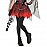 Детски карнавален костюм Amscan Dark Vamp Girl 4-8 години
