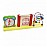 Дървен часовник Raya Toys Активити