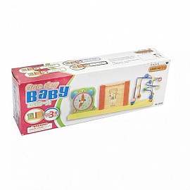 Дървен часовник Raya Toys Активити