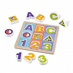 Дървен пъзел Melissa and Doug ABC Chunky 11899