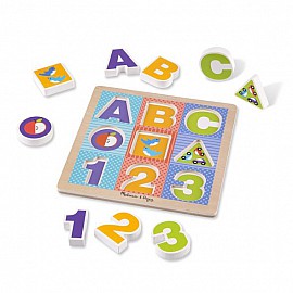 Дървен пъзел Melissa and Doug ABC Chunky 11899