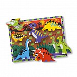 Дървен пъзел Melissa and Doug Динозаври 13747