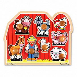 Дървен пъзел Melissa&Doug Ферма 13391
