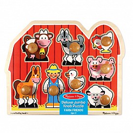 Дървен пъзел Melissa&Doug Ферма 13391