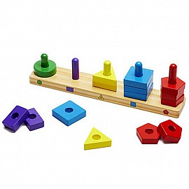 Дървена дъска Melissa&Doug сортер 10379