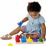Дървена дъска Melissa&Doug сортер 10379