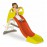 Детска водна пързалка Smoby червен
