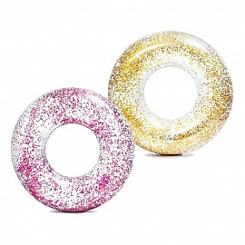 Детски надуваем пояс INTEX Transparent Glitter 119 см Асортимент